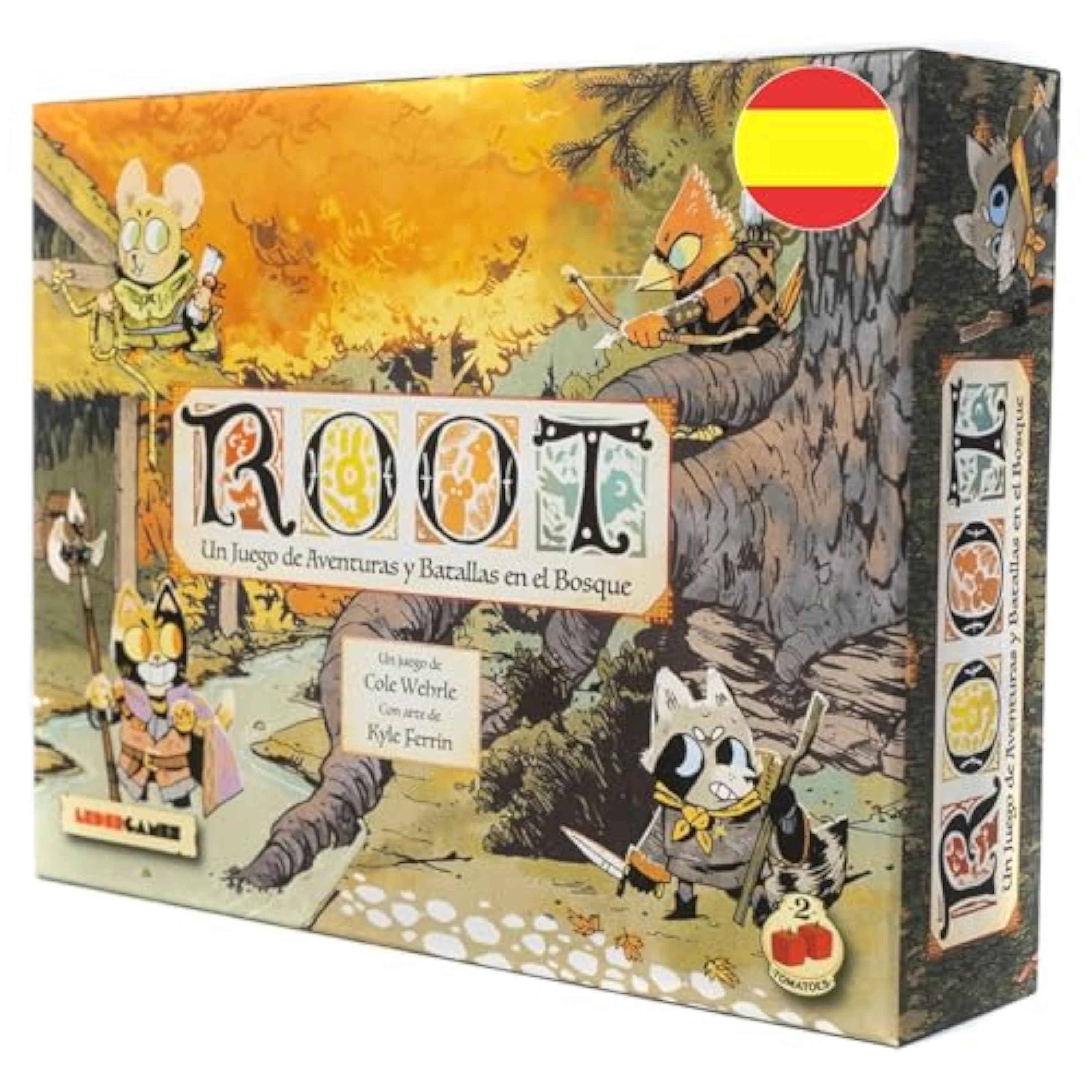 2 Tomatoes Games - Root Juego de Mesa Español de Estrategia, Batallas y Aventuras en el Bosque | Top Juegos de Mesa a Partir de 10 años - Combate Épico y Control de Territorio | Español