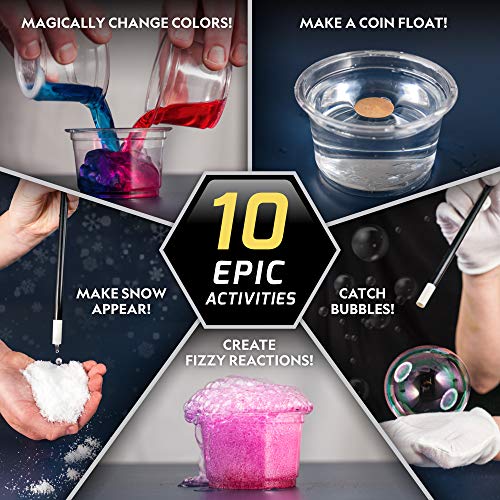 NATIONAL GEOGRAPHIC Magic Chemistry Set - Perform 10 Amazing Easy Tricks with Science, Create a Magic Show with White… - Image 7