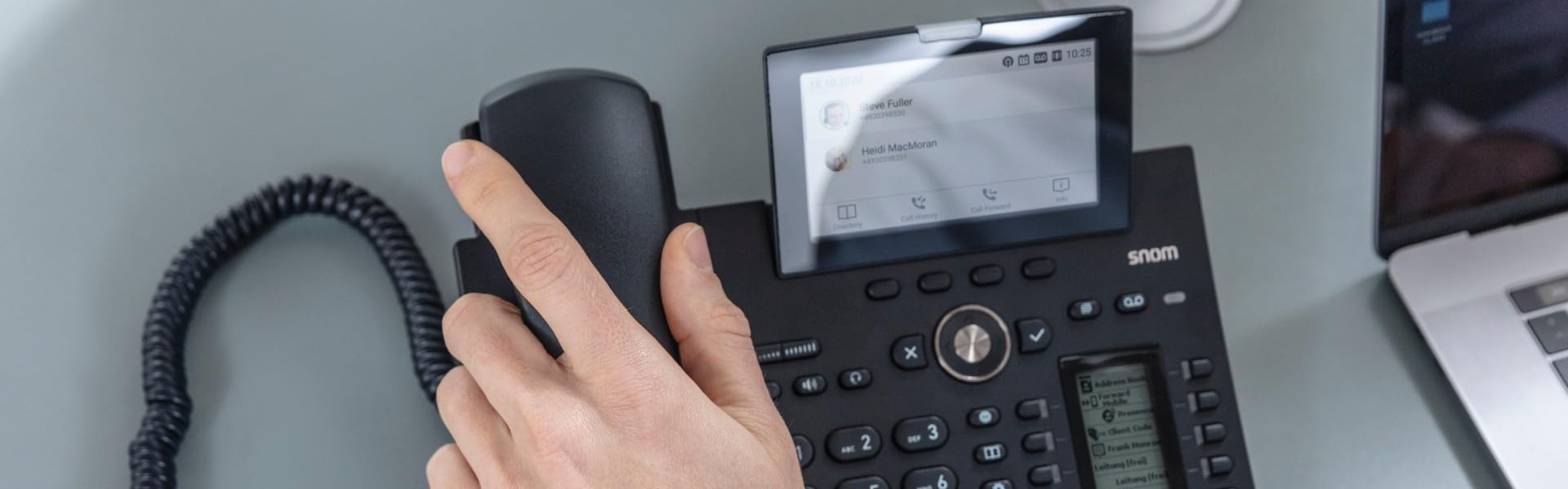 Image secondaire de Snom D385N Téléphone IP Professionnel avec Écran Couleur 4,3