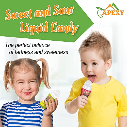 Apexy Sweet & Sour Rolling Licker Candy, Tik Tok Challenge Tik Tok Rolling Liquid Candy, 1.35Oz Pack Of 12 (Assorted Variety Pack) #TOP2