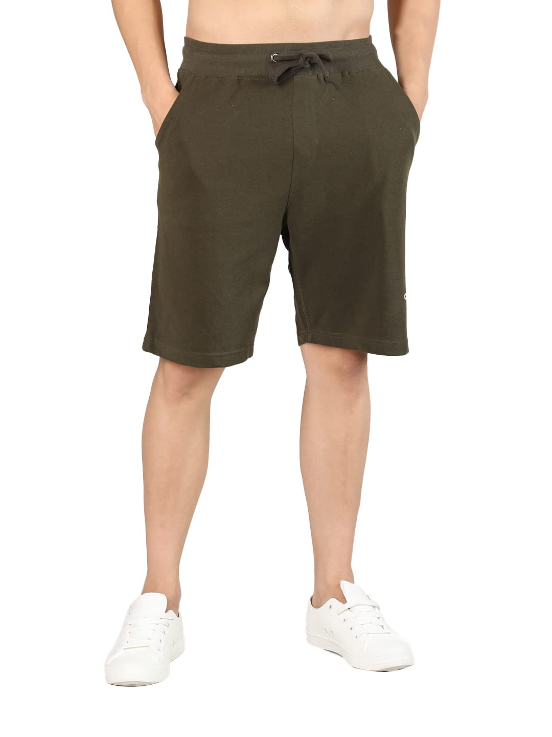 CHKOKKO Men's Regular Fit Plain Shorts for Men-picture-16