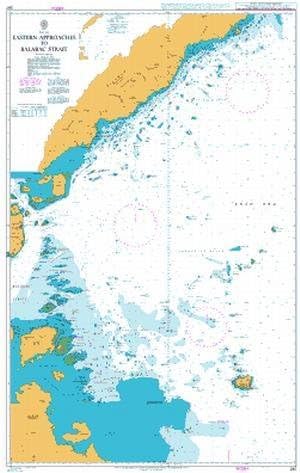 UKHO BA Chart 287: Eastern Approaches to Balabac Strait