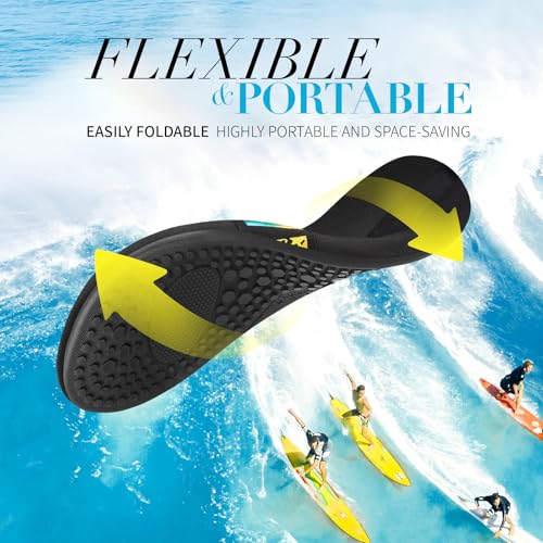 Image of Homitem Water Shoes for Women Men Aqua Socks Swim Beach Pool River Slip-On Barefoot Quick-Dry Vacation Cruise Essentials Accessories for Yoga Kayak Sports