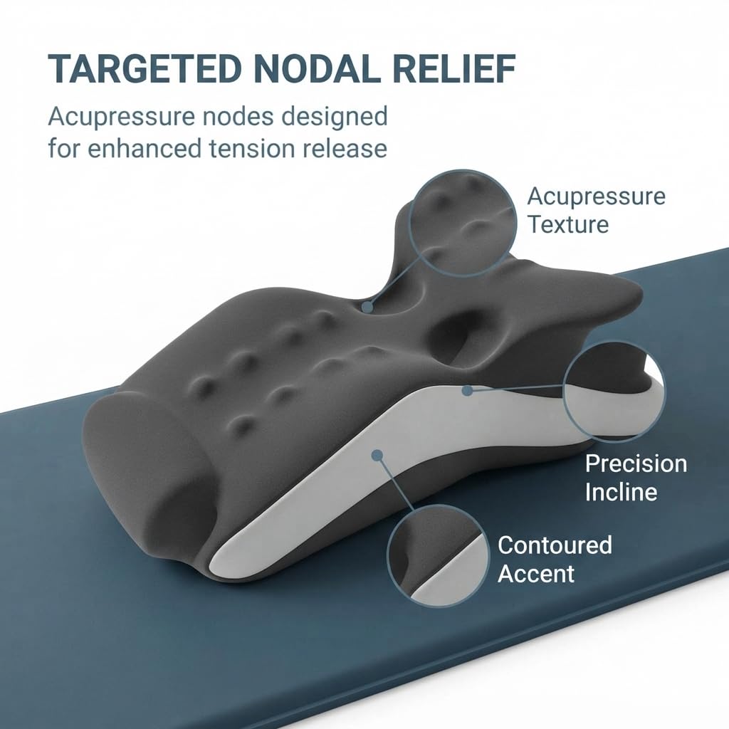 Memory Foam Intimacy Wedge, Ergonomic Pillow for Couples & Sitting (A)