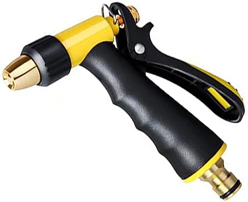 AFLHYJK - Pistola de agua de jardín multifunción para riego, manguera de césped, pistola de agua, pistola de agua de plástico para automóvil,