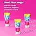 hello Kids Unicorn Sparkle Fluoride Toothpaste with Natural Bubble Gum Flavor, Vegan, SLS & Gluten Free, 4.2 oz, 4 Count