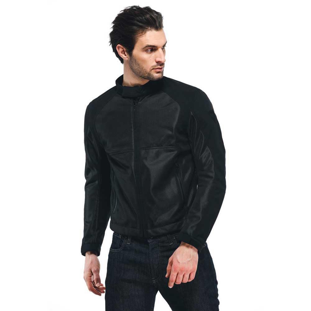 DAINESE Sevilla Air Tex Jacket Giacca Moto Uomo Estiva, Giubbotto Traspirante e Leggero con Mesh Traforata per Massima Libertà di Movimento Uomo (Pacco da 1)