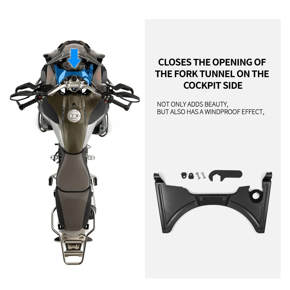 Per R1250GS Adventure R 1250 GS R1200GS LC 2013- Accessori Moto Carena Paraforcella Deflector