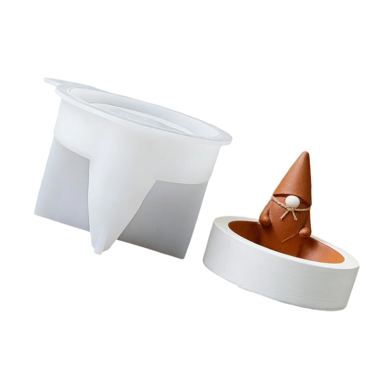 Shurhome Miniature Dwarf Silicone for Holders and Artistic Plasters Creation Artistic Making Silicone