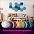 Ekkogo Acoustic Panels 12-Pack Soundproof Wall Panels 12"X10.4"X0.4" Sound Panels High Density Sound Dampening Panels - [Light Turquoise Hexagon]