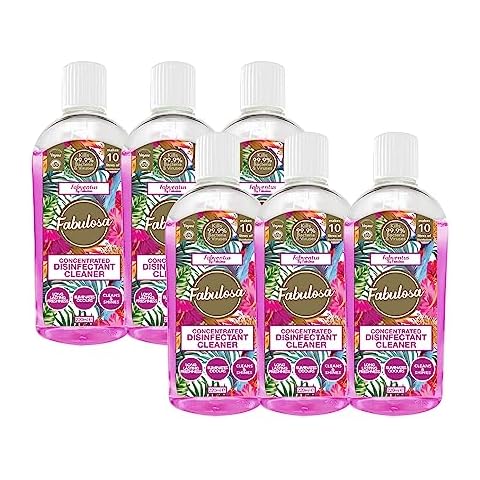 Fabulosa 4 in 1 Concentrated Antibacterial Disinfectant All Purpose Cleaner Cover
