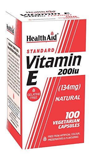 HealthAid Vitamin E 200iu, 100 Vegicaps