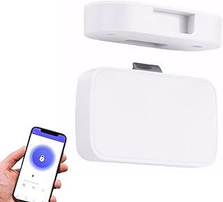 Mengshen Smart RFID Schrankschloss Versteckte Sicherheit Schlüsselloses Schubladenschloss Mobile App Entsperren Kein Bohren NFC Kartenschlüssel Baby Proofing Kindersicherheitsschrankschlösser