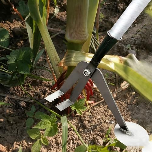 杭抜き 木/雑草/トウモロコシの茎用の根抜き工具、 木の支柱/小型ブラシ用のてこ式苗木引き抜き器、 金属製の簡単引き抜き器具