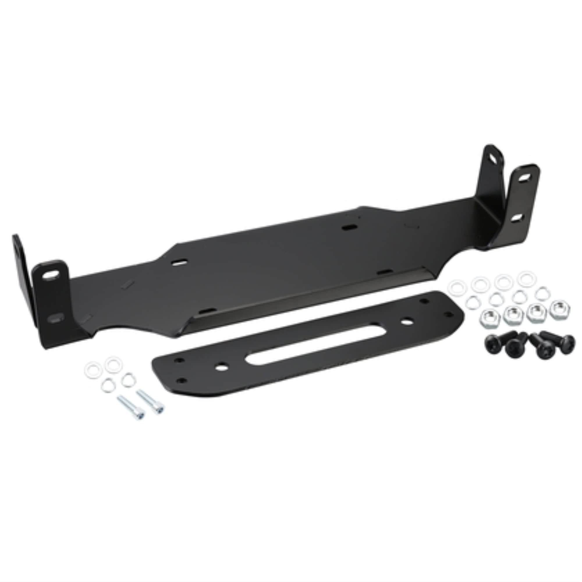 Bulldog Winch 20353- Jeep JL Winch Mount 18-Pres Wrangler JL W/Oe Steel Winch Mount Bumper,Black