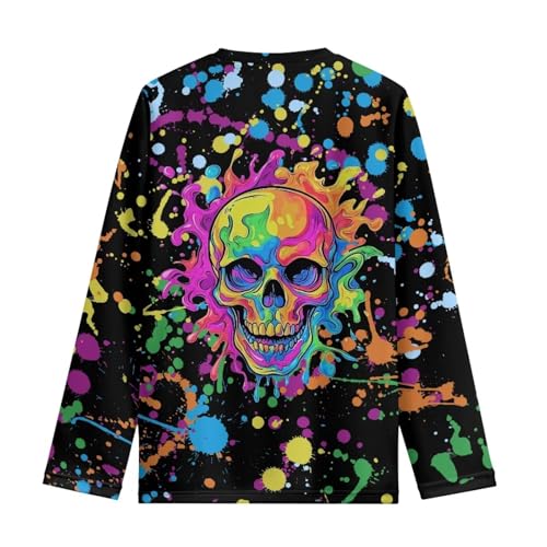 Image of Long Sleeve Shirts for Girls Winter Tops 3-16t Cartoon T Shirts for Fall Clothes