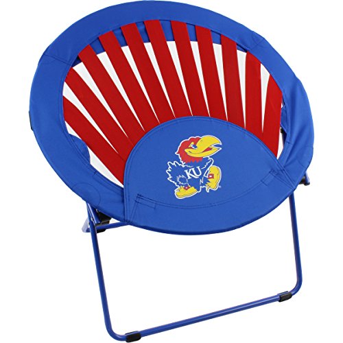 College Covers Kansas Jayhawks NCAA Rising Sun Bungee Chair