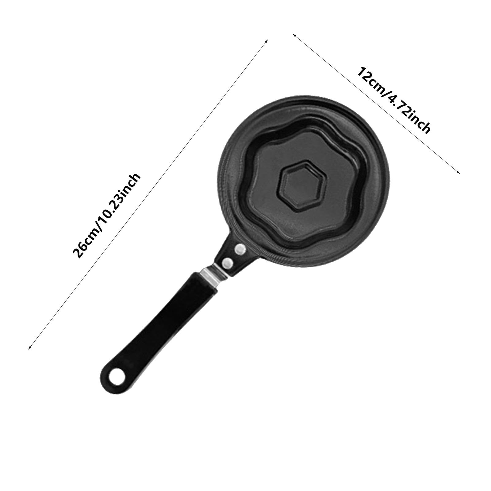 Eierpfanne, -Omelett-Pfanne, Omelett-Pfanne, Eier-Bratpfanne, Induktionsherd, Kleine Küchenutensilien Für Gesunde Omeletts, Eierpfannkuchen