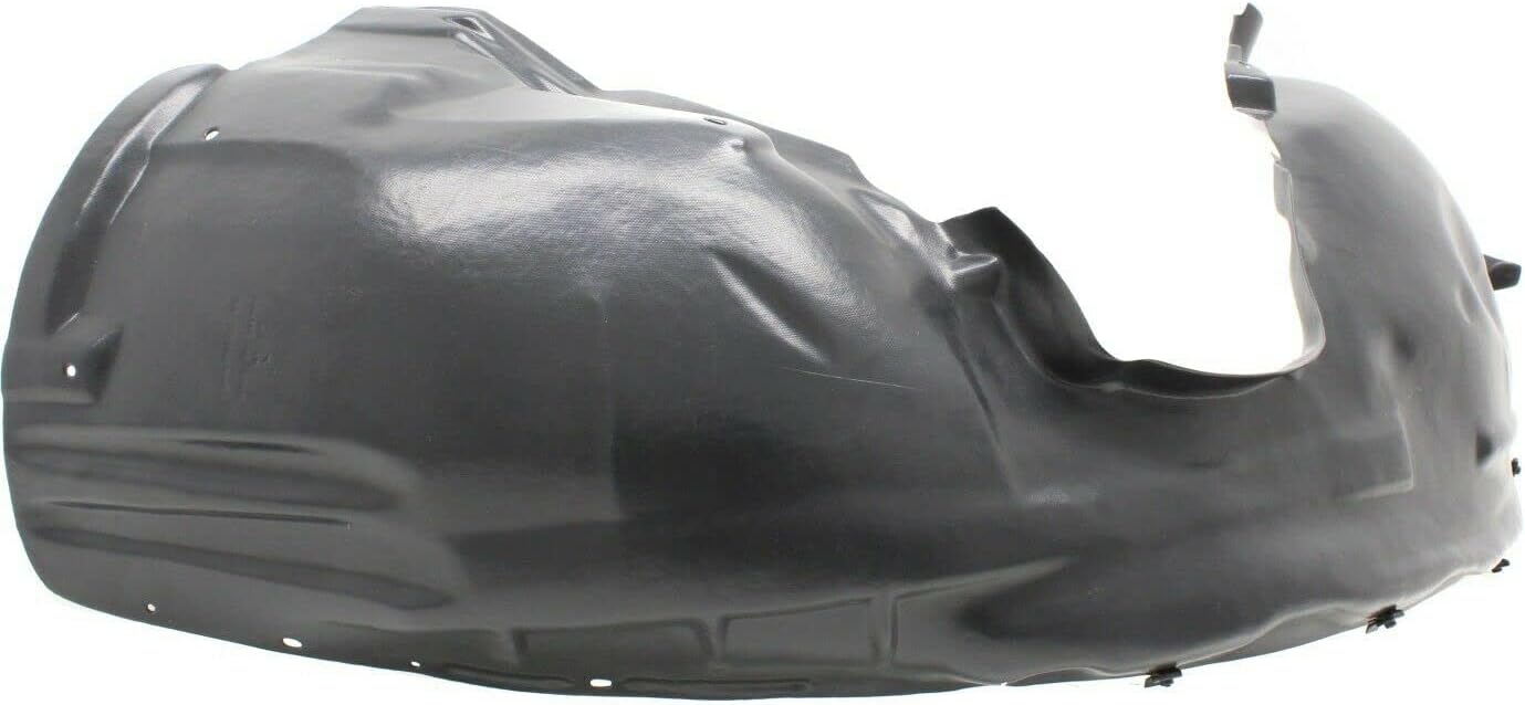 New Inner Fender Liner For VOLVO XC60 Front Driver Side, Left- Compatible with VOLVO XC60 2010, 2011, 2012, 2013, 2014, 2015, 2016, 2017 VO1248114 Color: Black Made Of Plastic