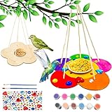 Vogelhaus Bausatz Kinder, Vogelhaus Zum Bemalen, Vogelfutterhaus Bausatz Kinder, Vogelhäuschen Zum Bemalen, DIY Vogelhaus Bausatz Für Handmade Arts Geburtstag Ostern