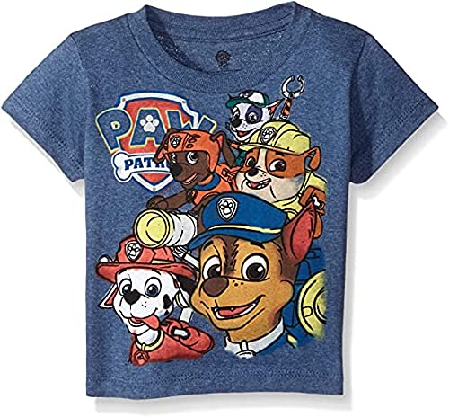 T-shirt bébé Pat'Patrouille 12 mois en coton doux marine