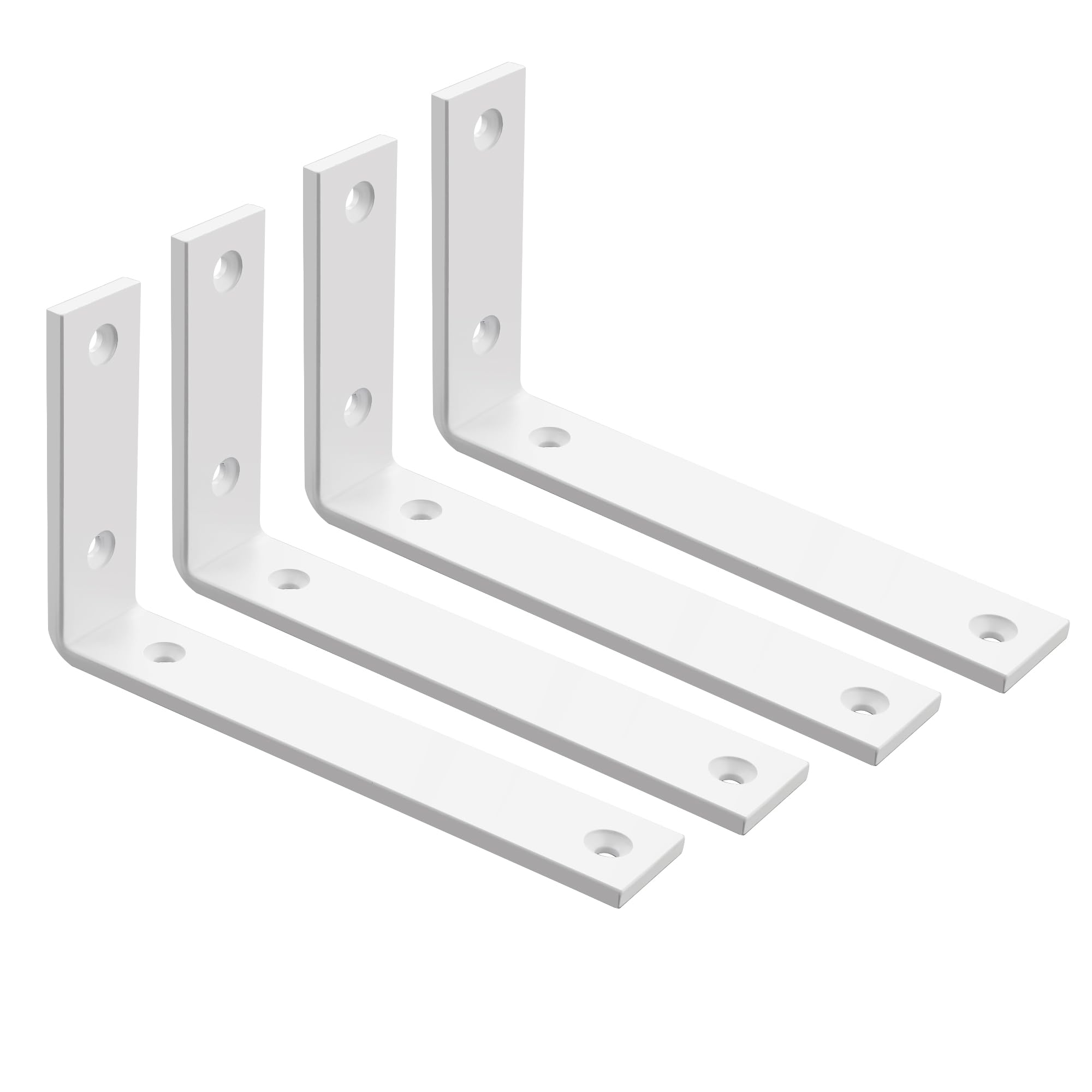 Snapklik.com : Floating Shelf Brackets Heavy Duty 7 Inch, 1/5 Inch