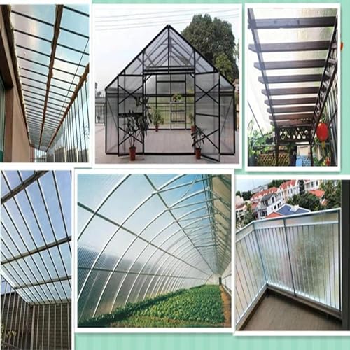 Paneles de techo de metal transparente cubiertas de fibras ligeras 7