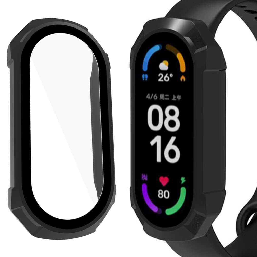 Amazon.co.jp: Miimall【一体型ケース+フィルム】Xiaomi Mi Band 6/5/4
