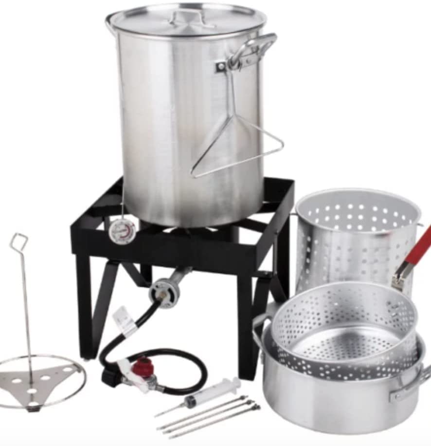 Backyard Pro Aluminum Turkey Fryer Kit from Cooper & Co