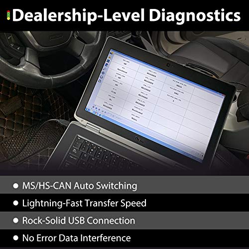 FORSCAN PRO ELMconfig OBD2 USB Adapter for Ford and Mazda Diagnostic ...