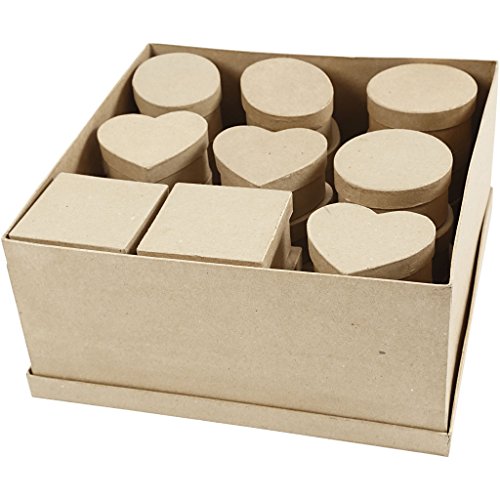 Boîtes moyennes D: 10-12 cm déco pour organiser votre atelier créatif