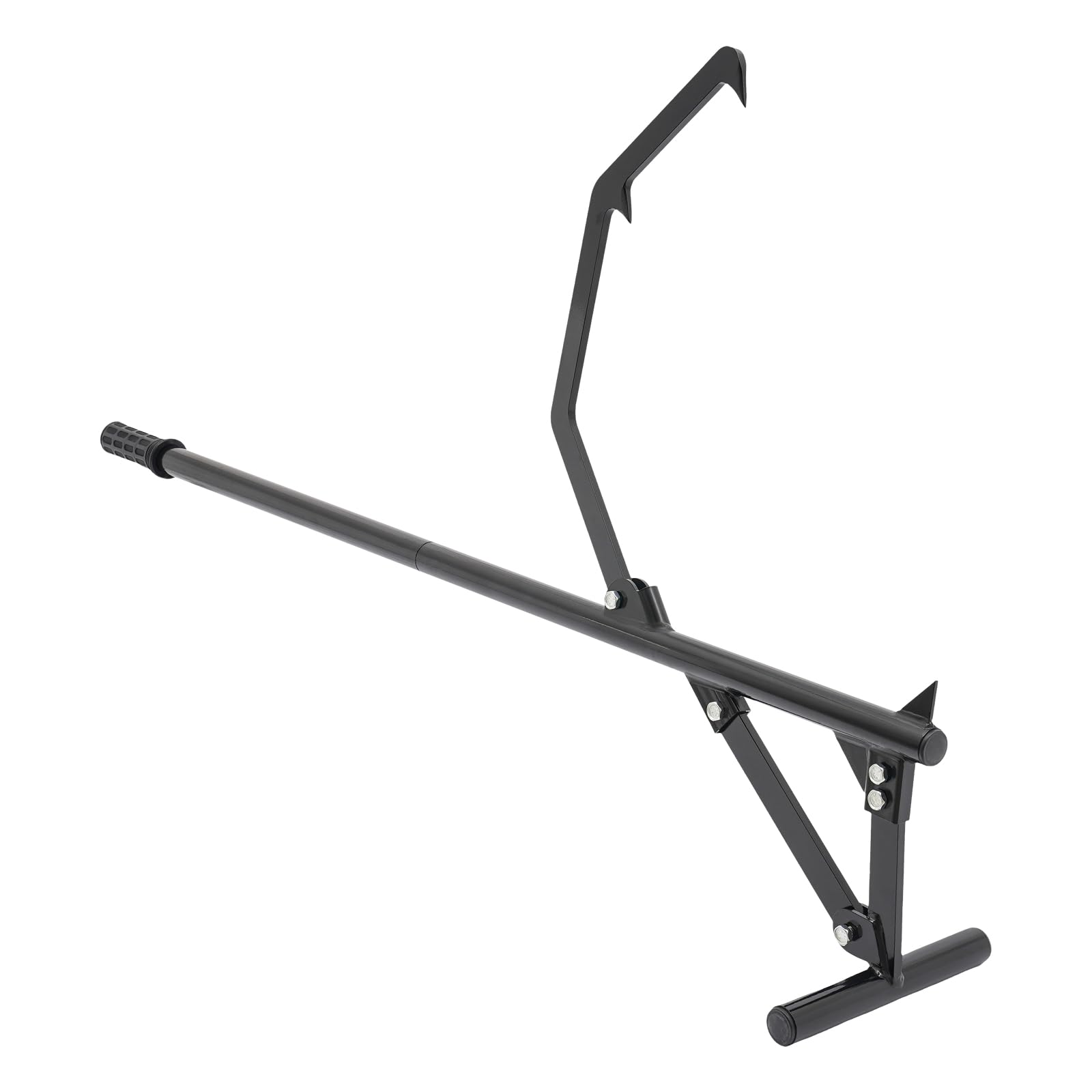 Timberjack Cric à bois, 63,5 cm, réglable, pour bûcheron, rouleau d'abattement, crochet à roulettes, capacité de charge 600 kg, pour rouler et soulever les bûches