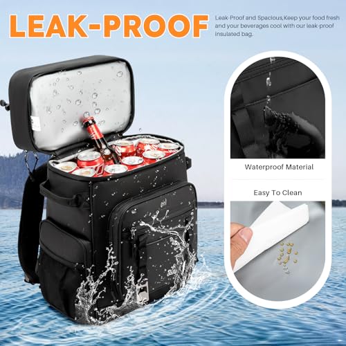 NOL 32L Dual-Compartment Cooler Backpack