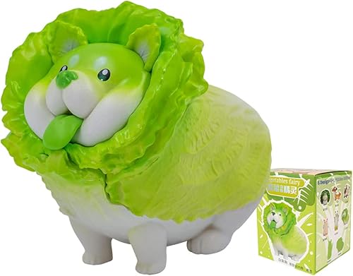 BEEMAI Vegetables Fairy Series 6 piezas de diseño aleatorio lindas figuras coleccionables juguetes regalos de cumpleaños (juego completo)