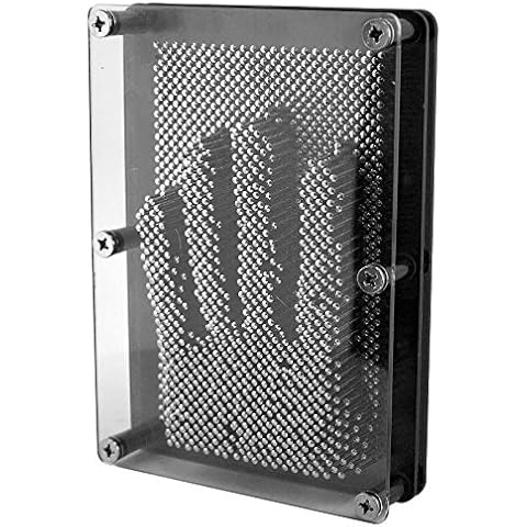 Albert Austin 3D Metal Pin Art - Retro 3D Pin Sculpture, Fun Gadgets for Men and Boys, Novelty Fun Gift, Desktop Sculpture Gadget, Office Toys and Gadgets, Desk Accessories for Men, Cool Stuff Cover