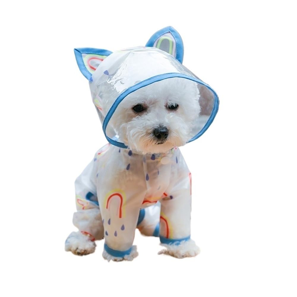 Manteau imperméable pour chien XL bleu pour garder votre animal au sec sous la pluie