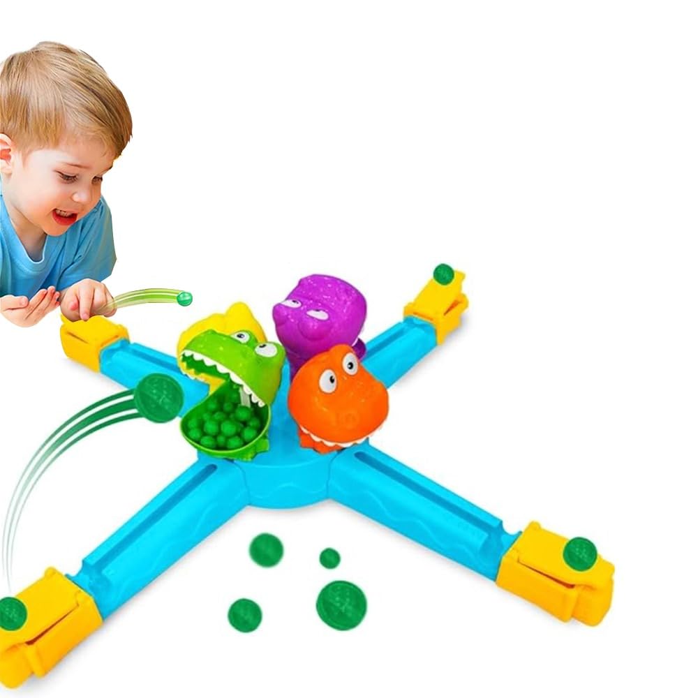 Hungry Crocodile Launchers Game For Children Aged 3 And Up, Electronic Pre School Game For 2 4 Players