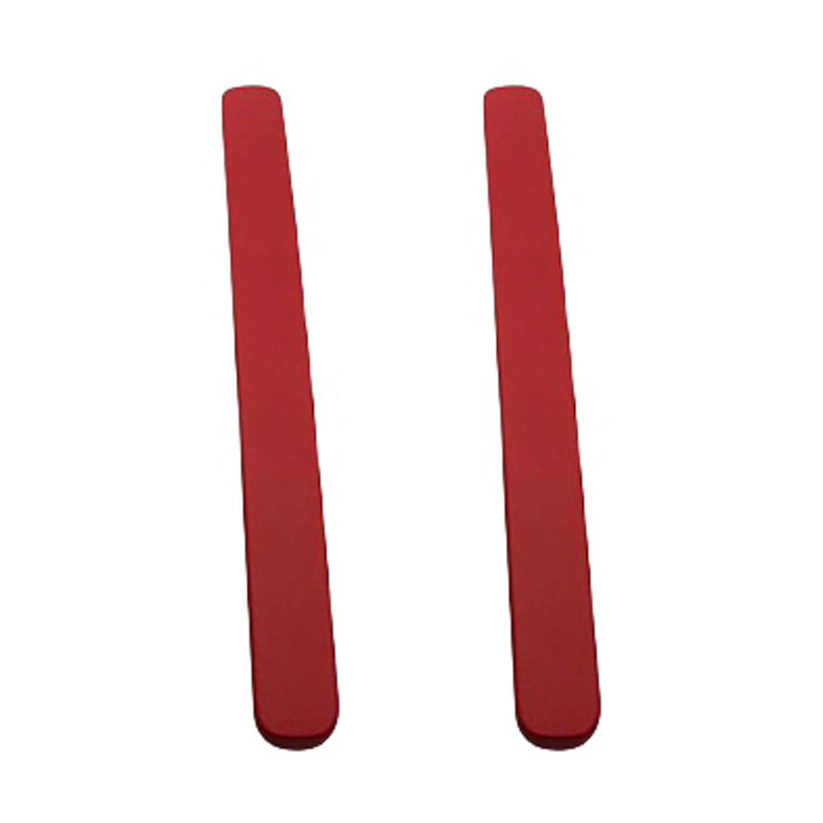Dswzlqdxb Red 2Pcs Cabinet Handles Colourful Kitchen Door Handles Zinc Alloy Profiles Drawer Pulls Wardrobe Children's Room Knobs Cupboard Door Levers (Hole Distance 128Mm,)