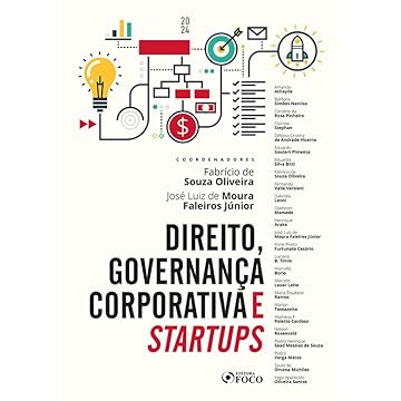 Capa do livro Direito, Governança Corporativa e Startups- 1ª Ed - 2024