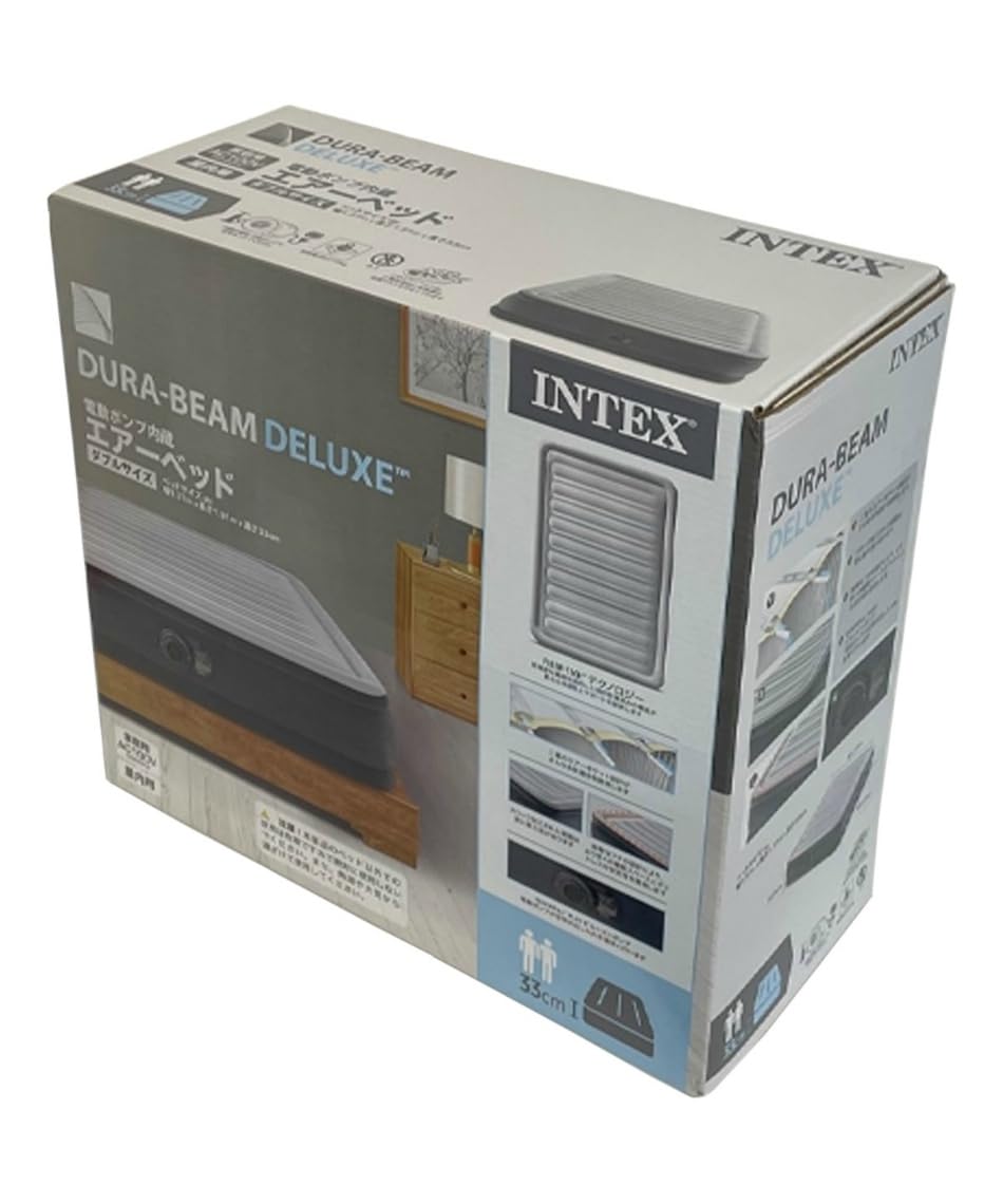 Amazon | [インテックス] エアーベッド コンフォートプラッシュミッド