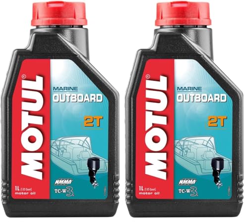 MOTUL Outboard 2T 1 litros (Paquete de 2)