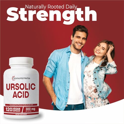 Immortal Herbs Pure Ursolic Acid Capsules