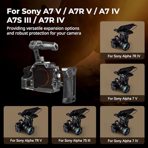 Image of SmallRig A7 V / A7R V / A7 IV Rhinoceros Cage Advanced Kit