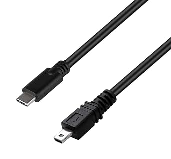 ienza USB-C to 8-Pin PC Data Transfer Battery Charger Cable for Select Sony Cybershot DSC-H200 DSC-H300 DSC-W370 DSC-W800 DSC-W830 DSC-W310 See List of Compatible Models