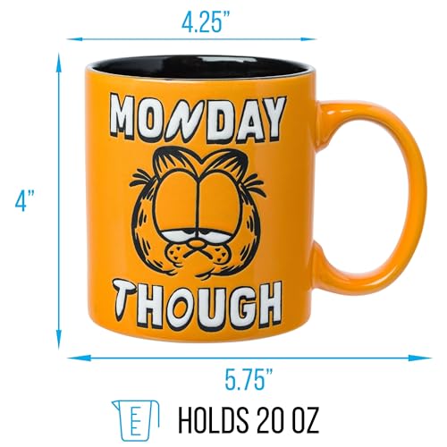 Taza de cerámica Garfield 20 onzas miniatura 2