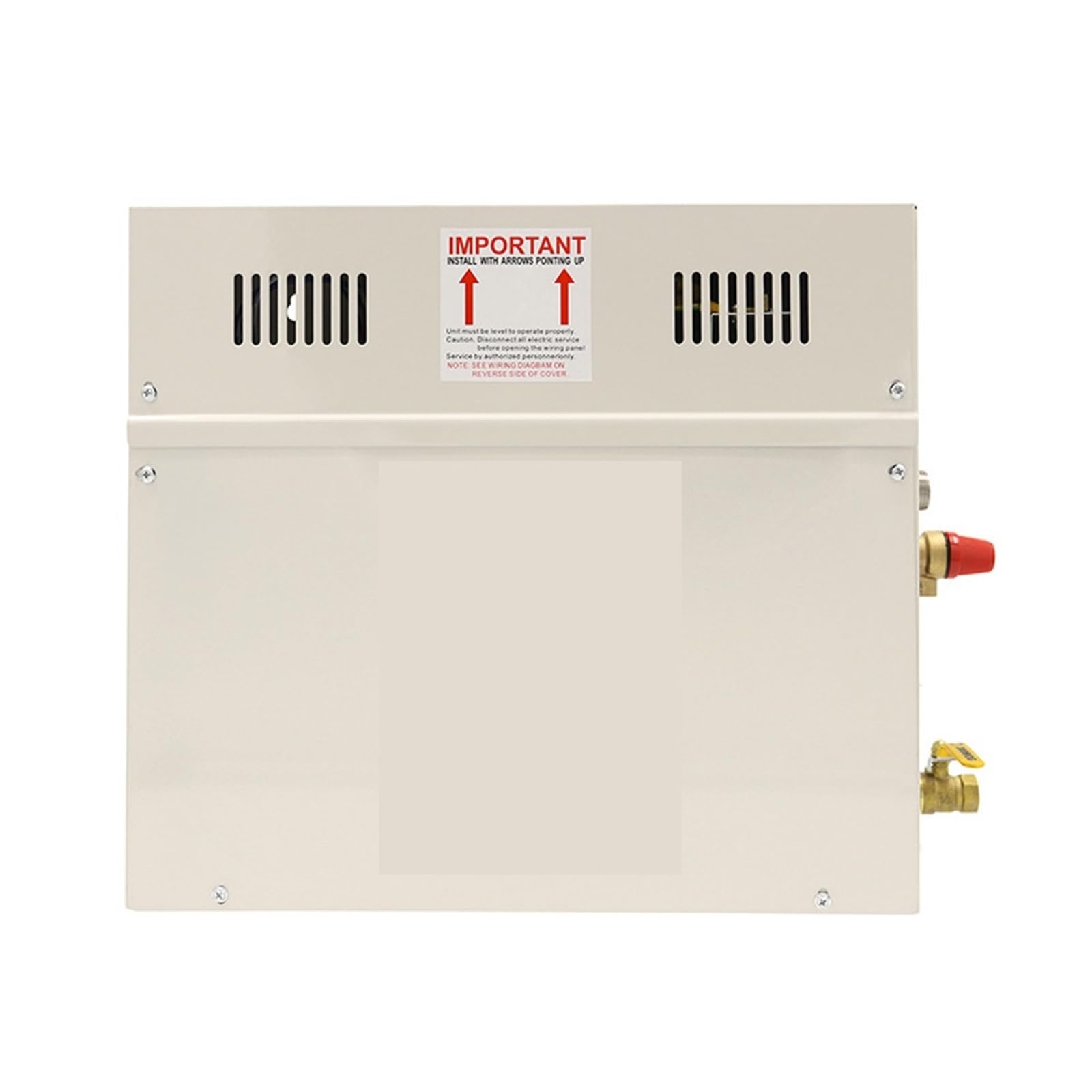 Generatore di vapore, generatore di vapore da 9 kW per doccia 380 V, macchina a vapore per uso domestico, attrezzatura per sauna, bagno turco, SPA, doccia a vapore con controller digitale (380 V)