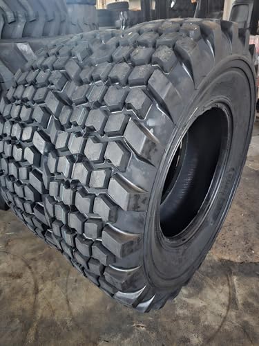 (2 Tires + Tubes) 16.9-24 14PR R4 TL Rear Backhoe Industrial Tractor Tires 16.9x24 16924