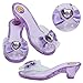 Mastom Girls Play Set! Princess Dress Up Shoes and Tiara (3 Pairs of Shoes + 1 Tiara) Role Play Collection Fashion Princess Shoe for Little Girls