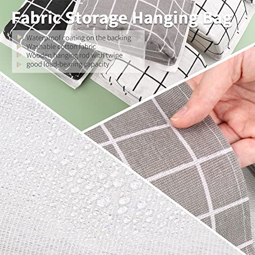 JSMTKJ 3Pcs Portaoggetti da Parete con Tasche