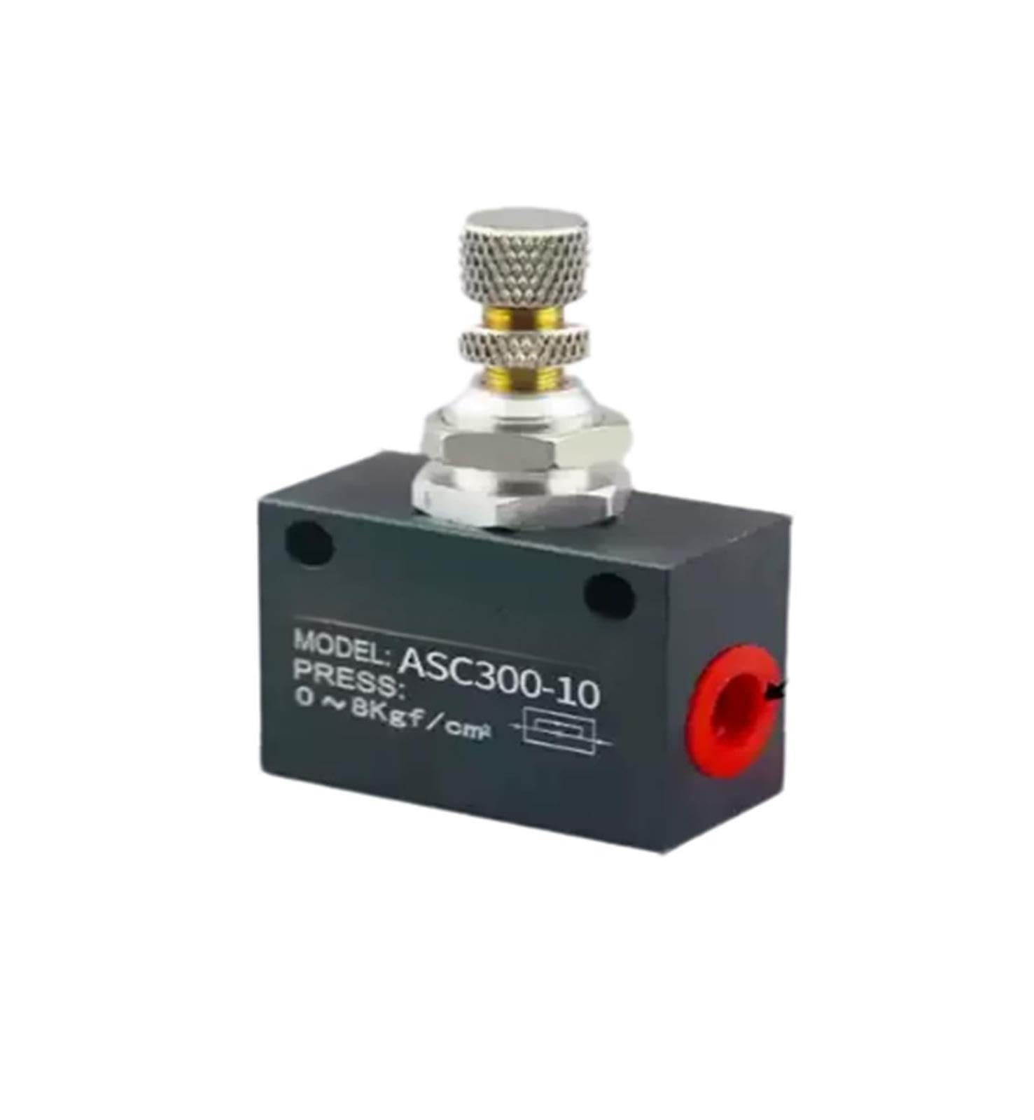 Adjustable-flow One-way Throttle Valve ASC300-10